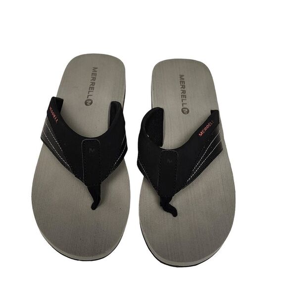 Merrell Black Aurora Red Merrell Performance Footwear 11 Flip Flops sandals - Picture 1 of 6